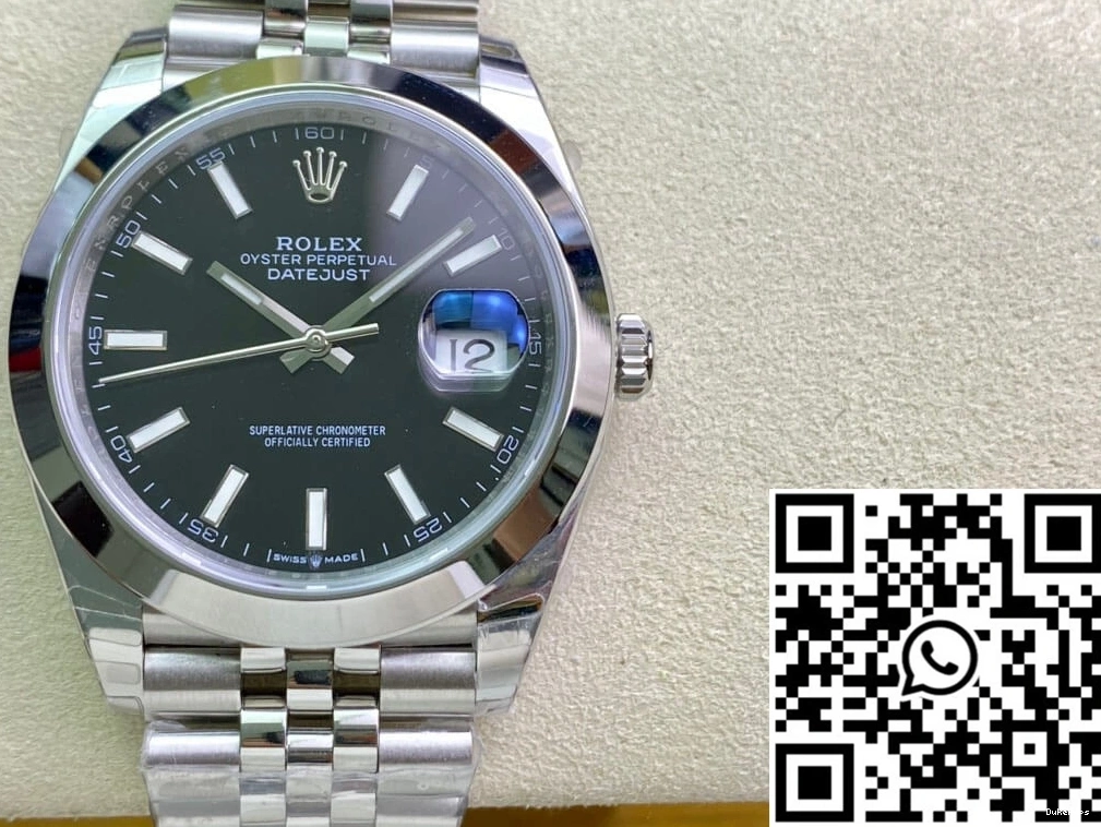 M126300-0012 Rolex EW Stainless Factory Steel Datejust 0319
